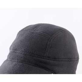 Magracy Unisex Men's Women's Outdoor Winter Earflap Hat Fleece Warm Hats with Viosr Windproof Aviator Pilot Cap Dark Grey