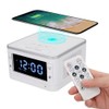 Bluetooth Speaker Player Wireless Charging Digital Alarm Clock