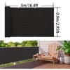 2.95 * 16.4FT Garden Balcony Privacy Screen Fence-Resistant Outdoor Privacy