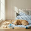 Cooling Mat for Dogs，44"X32" Extra Large Pet Pad，Q-Max>0.5 Rapid Cooling