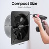 Jiabailie 16'' Utility Blower,750W Industrial Axial Air Blower Ventilator Extractor,Window
