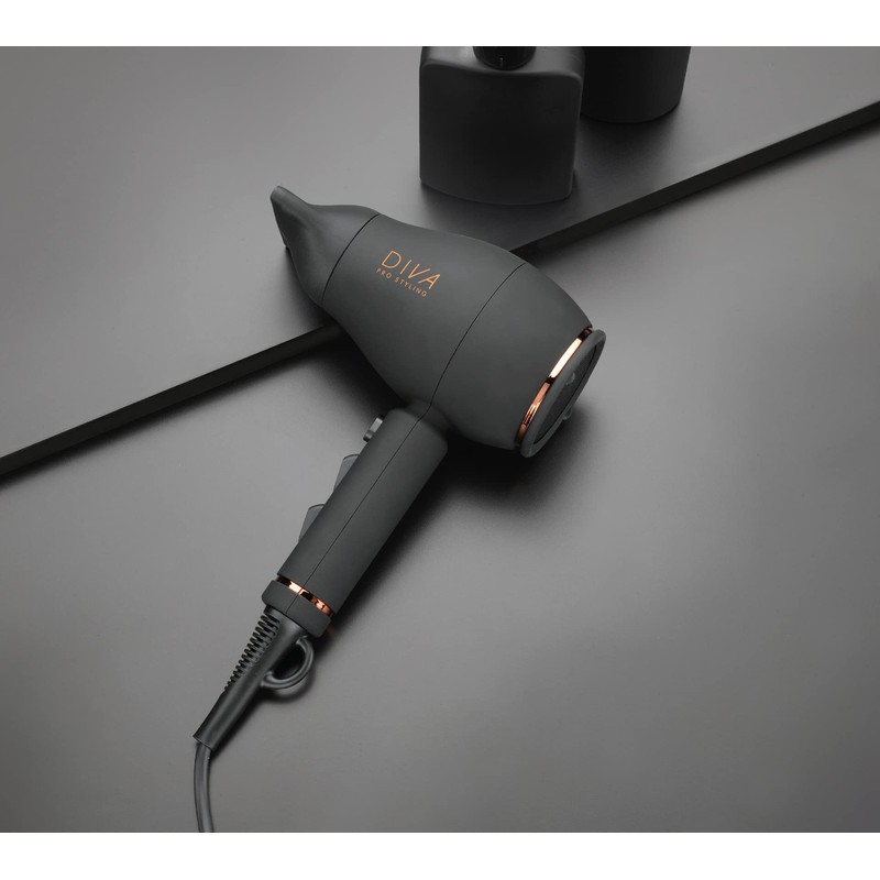 Diva Pro Styling Intenso 4000 Pro Compact & Lightweight Hairdryer