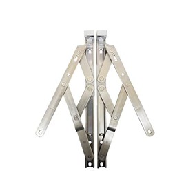 Securistyle Defender Friction Stay Window Hinges 13mm Stack Ht