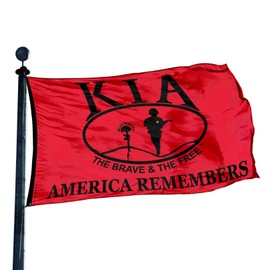 Killed In Action flag (4 ft. x 6 ft.)