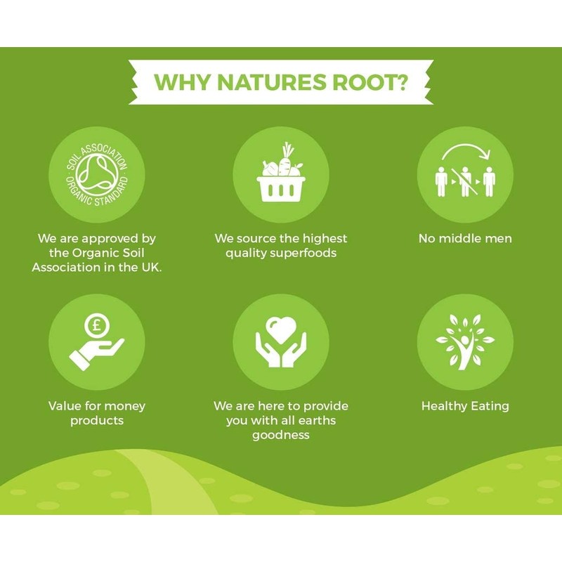 Natures Root Organic Shatavari Powder 60g - Ayurvedic Herb |