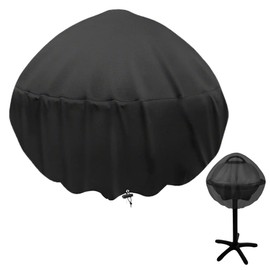 ZSUIQIN Waterproof grill cover, gas grill cover, weatherproof grill cover, waterproof, tear-resistant, grill cover (49 x 49 cm, diameter x height)