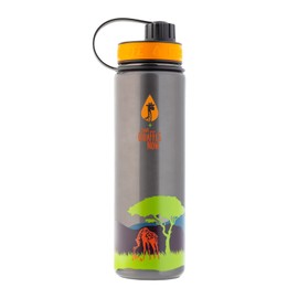 Giraffe Bottle Save Giraffes Now Limited Edition Insulated Stainless Steel Hydration Bottle, 24 oz / 700 ml