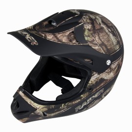 Raider Youth Kids Boys Girls Ambush MX Off-Road Helmet (Mossy Oak Break Up Infinity, Large)