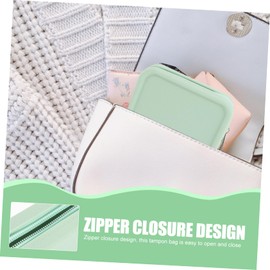 CHILDWEET Bolsa Reutilizable para Compresas y Tampones Estuche de Higiene Femenina Portapads para Mujeres Bolsa de Período para Llevar el Bolso