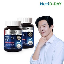 NutriD-Day 뉴트리디데이 스트레스 케어 테아닌 30정 x 2개 총 2개월분 NutriD-Day Stress Care Theanine 30 Tablets x 2 Packs Total 2 Months Supply