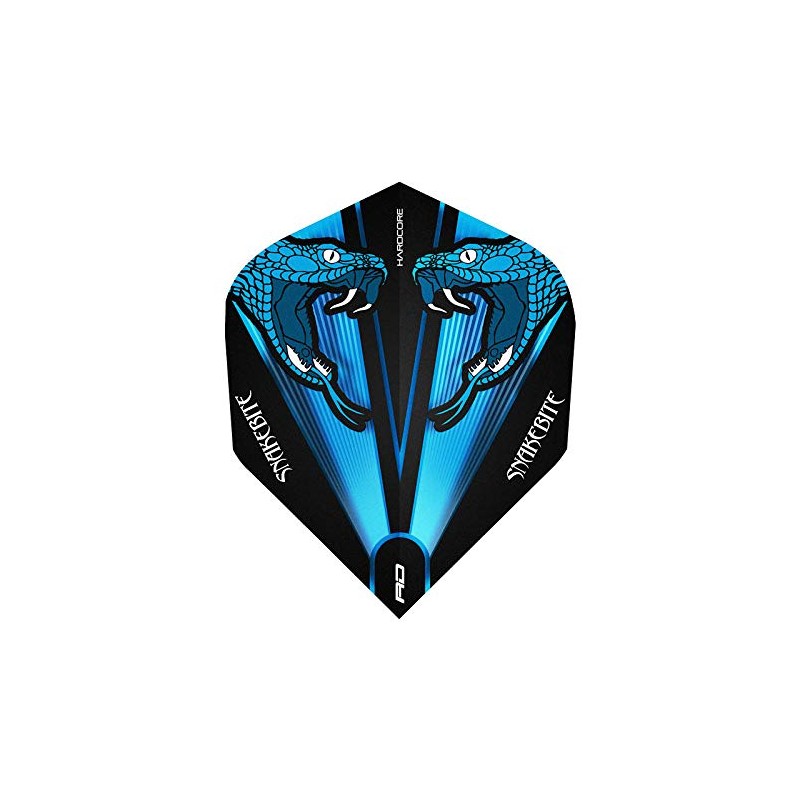 Peter Wright Red Dragon Snakebite Dart Flights, Full Range