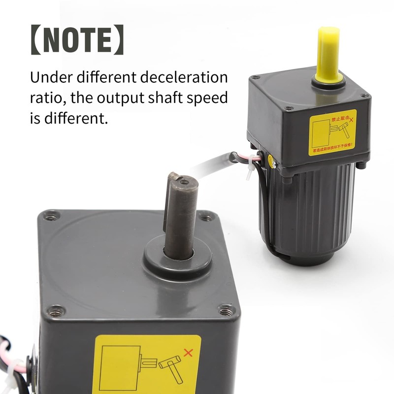 15W 5K 110V Adjustable Variable Gear Reducer Motor with Speed