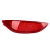 Rear Bumper Reflector for Accent LE SE Red Warning, Waterproof,