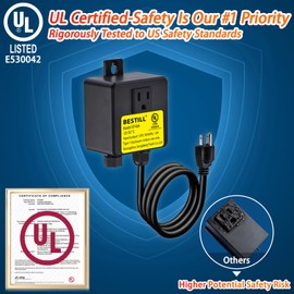 BESTILL Garbage Disposal Air Switch Kit - Professional, UL Listed Brushed Gold 3.6" Long Sink Top On/Off Push Button for Waste Disposer, Brass Made Cover, Compatible with all Garbage Disposals