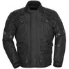 Tourmaster Transition Series 4 Women's Textile Motorcycle Touring Jacket (Black,