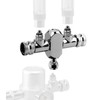 Clscea Aquarium Conventional CO2 Splitter Regulator Valve 2 Way for
