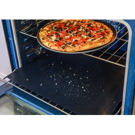 Oven Liners for Bottom of Oven – Heavy Duty Non Stick Reusable Oven Liner for Gas & Electric Ovens – Oven Mat for Bottom of Oven – Heat Resistant to 500°F, 23x16.25", 4Pack