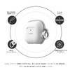 araree POPS Soft Case for AirPods 4 White