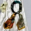 Julunar Silk Like Head Scarf for Women - Satin Large