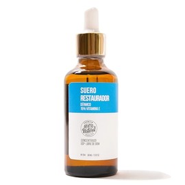 NATSHOP | Serum Facial Restaurador con 15% Vitamina E Natural - Fórmula con Aceites Naturales | Textura Rica y Duradera - Skin Care Suero Sin Químicos