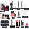 27Pcs Professional Makeup Set Portable Travel Makeup Storage Box Gifts
