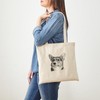 CafePress Corgi Tote Bag Natural Canvas Tote Bag, Reusable Shopping
