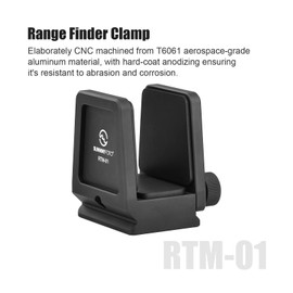 SUNWYAFOTOT RTM-01 Tripod Adapter for Laser Rangefinder with Arca Swiss Quick Release Plate, 1/4"-20 & 3/8"-16 Screw Sockets