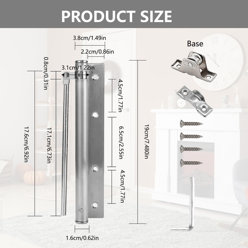 KUBDPQOR Automatic Door Closer - Quality Piece Door Closer for
