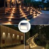 JSOT 12 Pack Solar Lights Outdoor Waterproof for Stairs Decor,