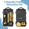 sourcing map 140 in 1 Magnetic Precision Screwdriver Set Electronics