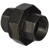 LDR Industries 310 U-34 Union, 3/4-Inch, Black