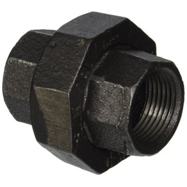 LDR Industries 310 U-34 Union, 3/4-Inch, Black
