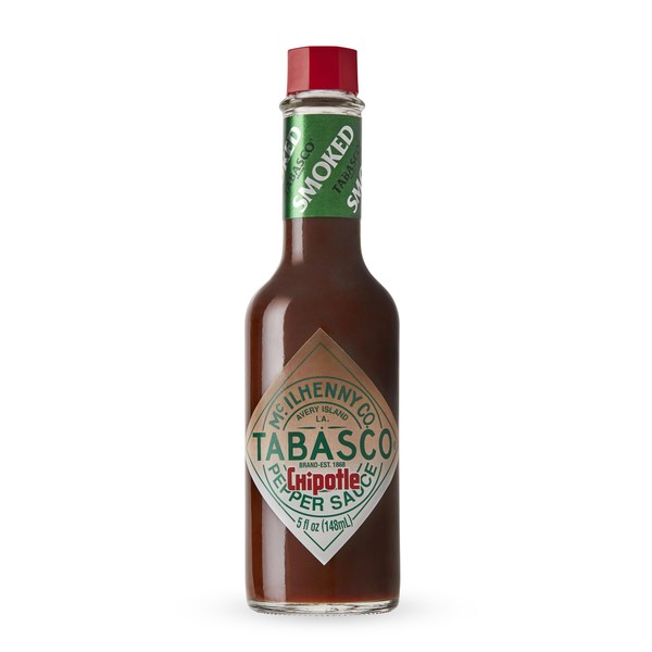 TABASCO TABASCO Brand Chipotle Pepper Hot Sauce, Medium Heat, Glass