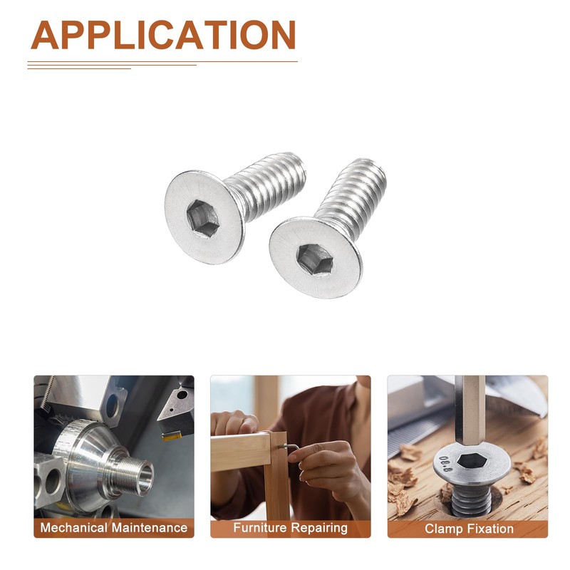 DTGN 20 Pack 1/4-20 x 3/4" Head Socket Cap Bolts