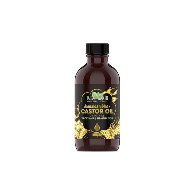 Taliah Waajid Black Earth Products Aceite de ricino negro jamaicano