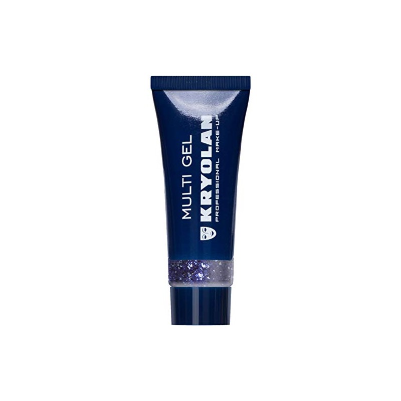 Kryolan Multi Glitter Gel Coarse 10 ml Purple