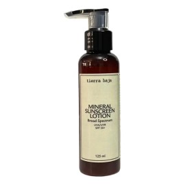 Protector Solar Mineral TIERRA BAJA en Crema con SPF 30 para Cara y Cuerpo 125 mL