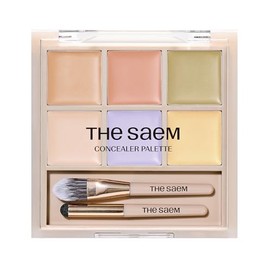 THESAEM Paleta correctora Cover Perfection 01 CoverCorrect - Paleta correctora multiusos de 6 colores - Para ojeras, imperfecciones, corrector del... 
