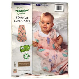 Unisex Baby Schlafsack Baby Sleeping Bag Baby Sleeping Bag Swaddling Bag Toddler Months Organic Cotton Yellow White 0-6 Months 50 cm