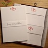 Me Loovely Double Love Heart Writing Sets A5 Stationery Paper