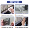 KING MOUNTAIN Black Window Screen Repair Tape,3inX20FT Heavy Duty Screen
