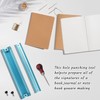 Bookbinding Hole Punching Kit, Complete Set with Awl, Cradle, Aluminum