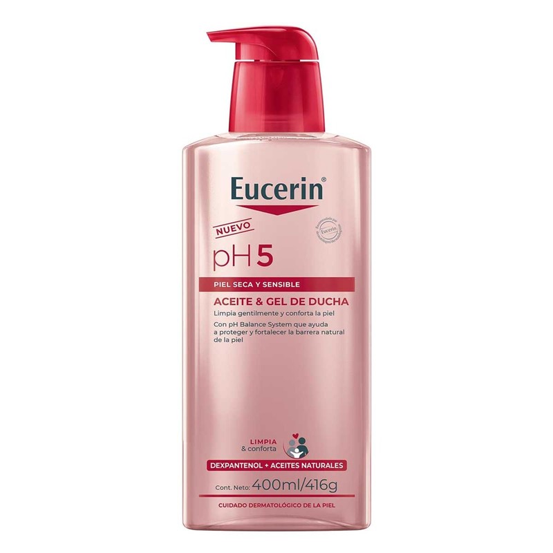 EUCERIN pH5 Aceite & Gel de ducha 400ml, Para Piel