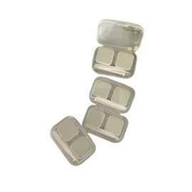 BEDARTIST 5 Pack Portable Contact Lens Cases, Clear Travel Size Eye Contacts Case Box Holder, Contact Lenses Tweezers Remover Tool Kit for Daily Outdoor (Green)