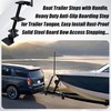 Shtuomoland Heavy Duty Boat Trailer Steps with Safety Handle 3