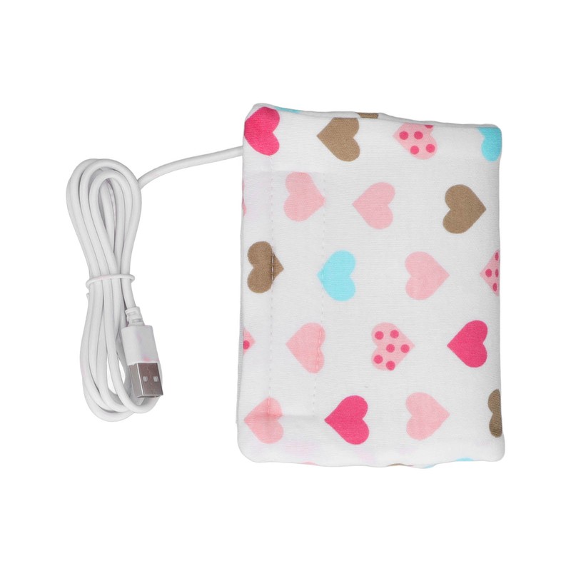 Travel Milk Heat Bag USB Portable Compact Zip Closure Thermostat