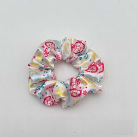 Women Bunny Ear Headband Hair Tie Set, Girls Pink Rabbit Easter Egg Hairband, Easter Ear Hair Accessories Elastic Ponytail Holder Scrunchies TSFD66 (3pcs Set A, One Size)