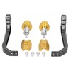 Motorcycle Handlebar Guard Carbon Fiber Style Aluminium Alloy Universal 22mm/0.87inGold