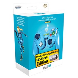 Wii U Fight Pad Controller - Zero Suit Samus