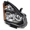 LBRST Headlight Assembly for Nissan Rogue 2008-2013 for Nissan Rogue